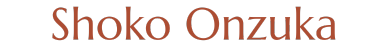 Shoko Onzuka Official Site
